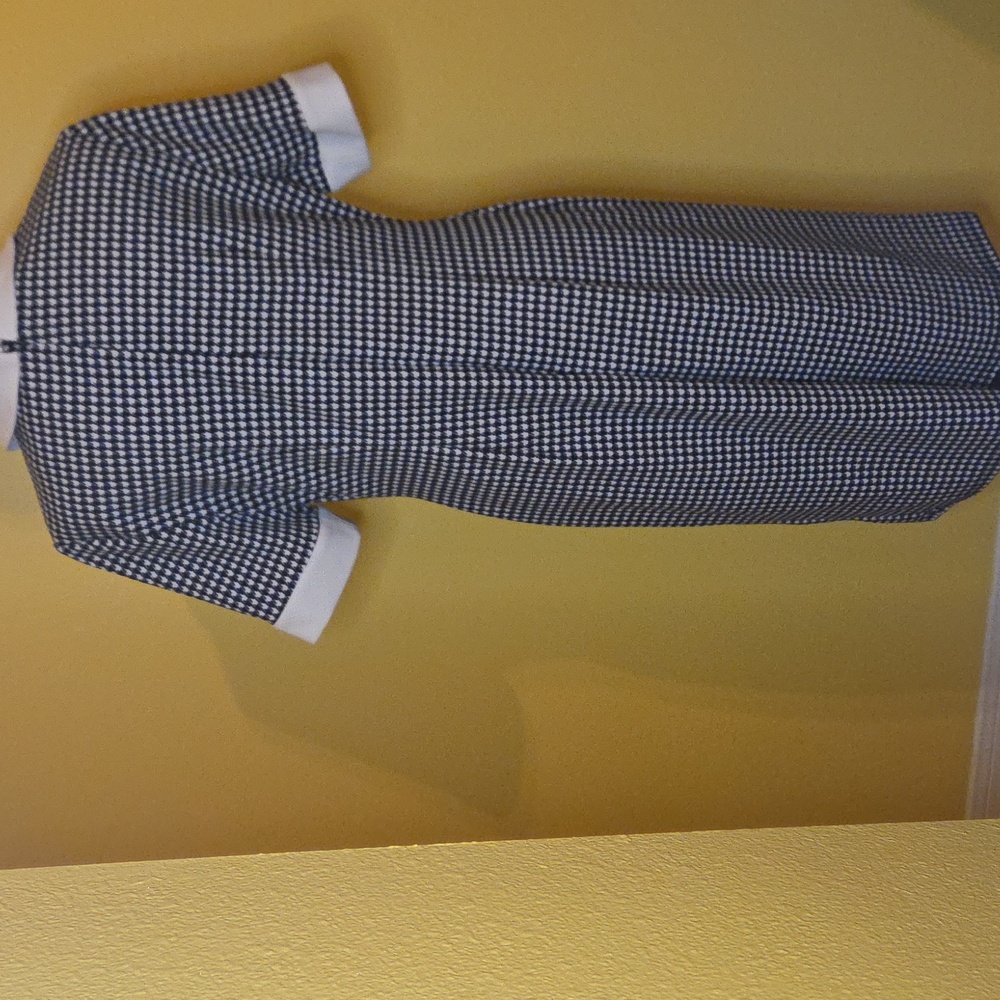 Shelby & Palmer Black and White Midi Dress